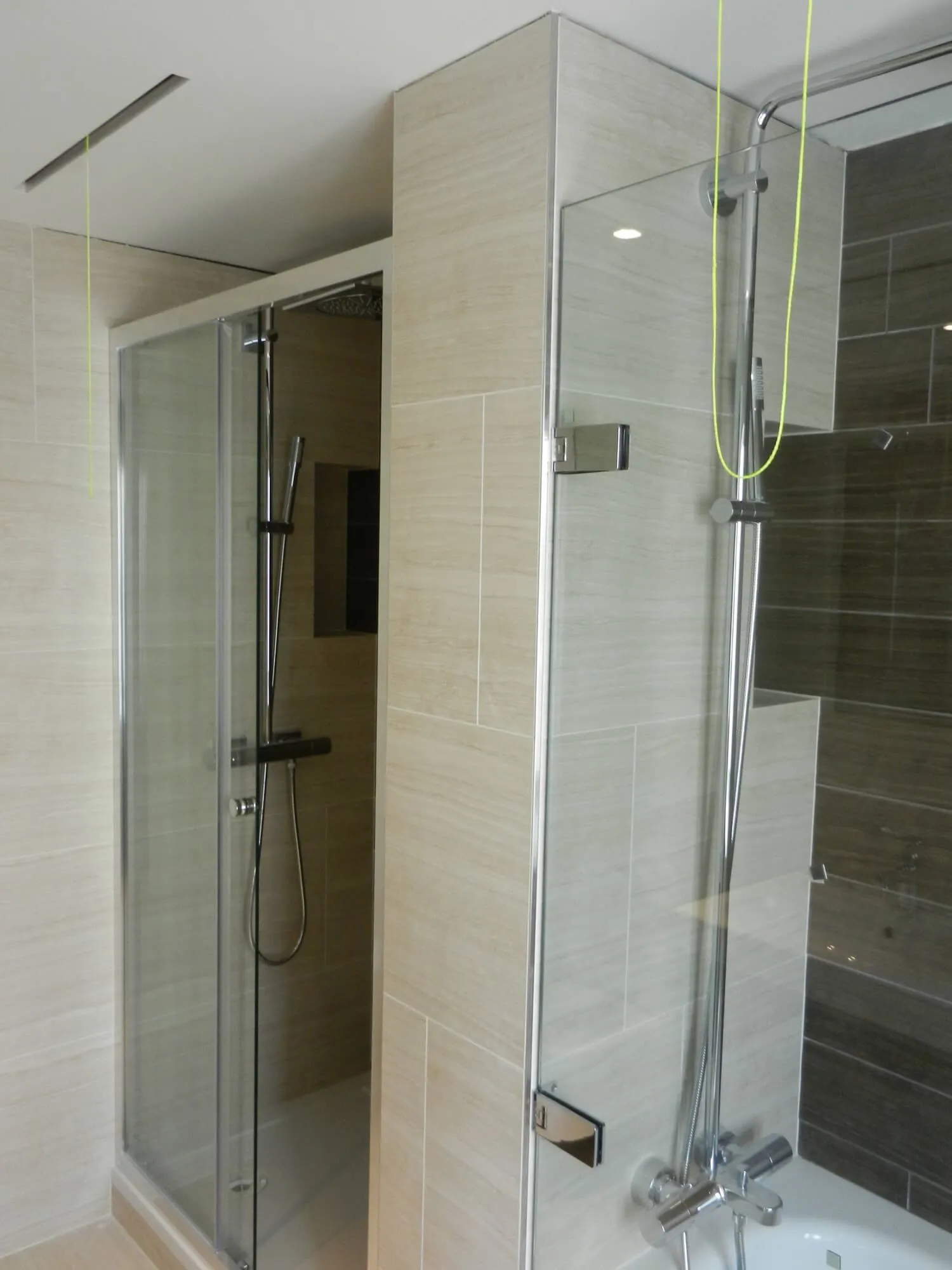 Finished cloakroom installation