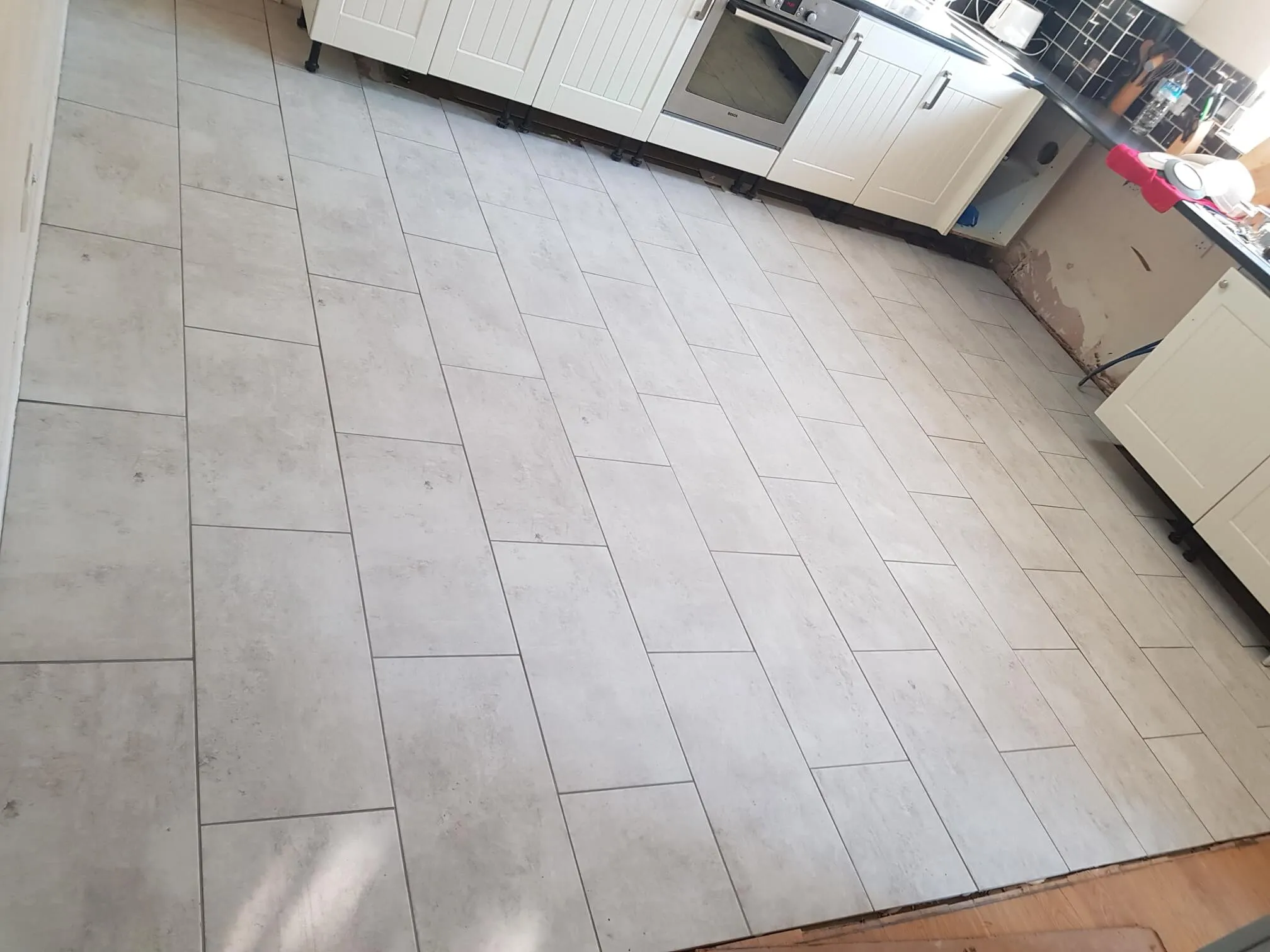 Completed bathroom installation by Cube Tiling & Bathrooms